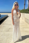 Trish White Lace Maxi Dress