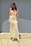 Trish White Lace Maxi Dress